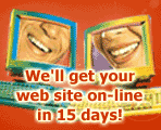 Web design and development - get online in 15 days